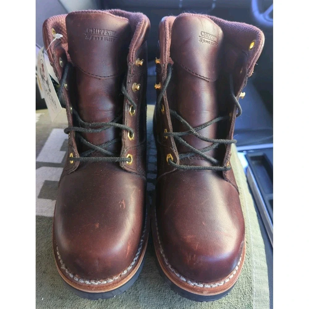 NWT CHIPPEWA - 72000 - REDWOOD 6